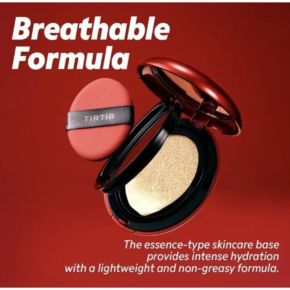 NEW TIRTIR Mask Fit‎ Red Cushion Foundation 34N Pecan .63 oz